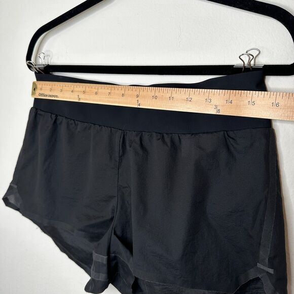 Adidas Y-3 Yohji Yamamoto Sport Spring Sheer Black Lightweight Tech Shorts S - Picture 14 of 16